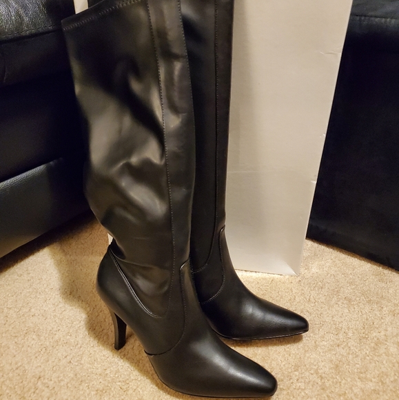 Alfani Shoes - Alfani Kellen Pointed Toe Knee High Boots sz 6